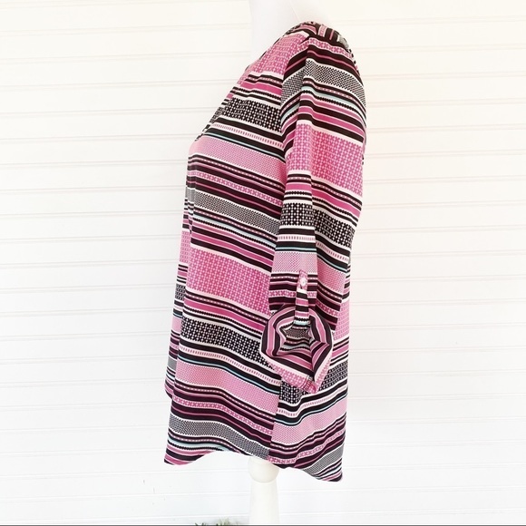 Croft & Barrow Dressy blouse Size Medium - Picture 3 of 9